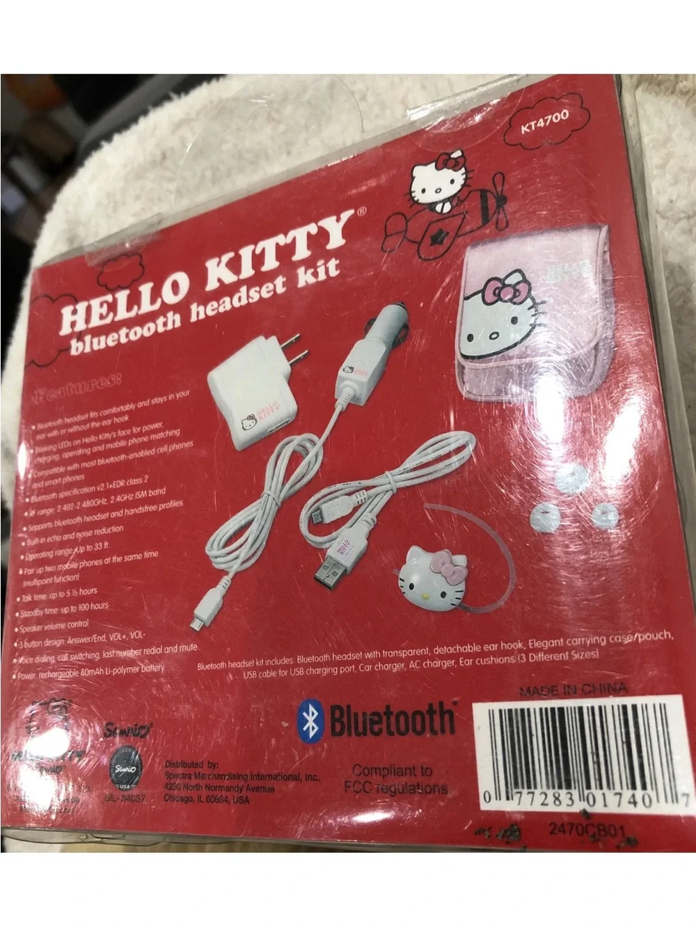 Hello Kitty KT4700 Bluetooth Headset